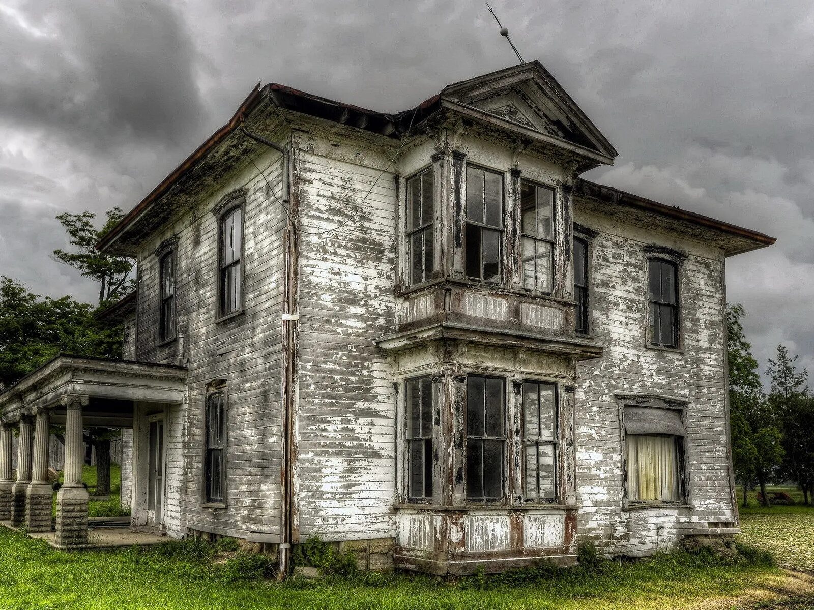 A very old building