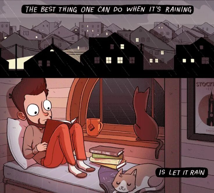 Rain likes you 2. Adam Ellis комиксы. Adam Ellis Becky.