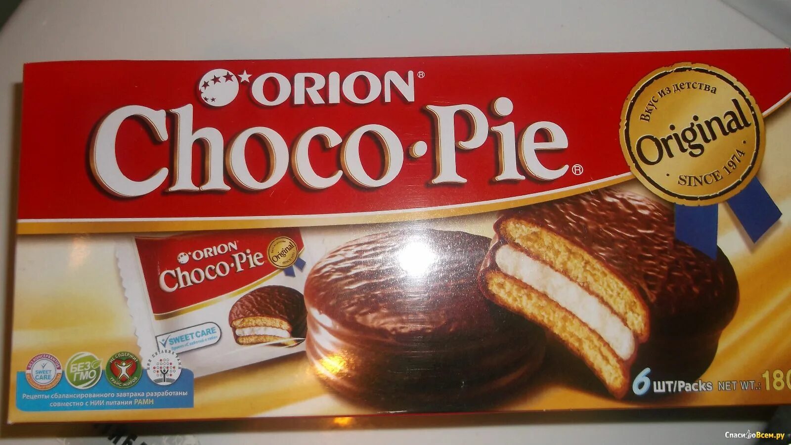 Орион чокопай вес 1 шт. Бисквит Orion "Choco pie" 4шт. Чоко Пай вес 1 шт. Коробка Чоко Пай.