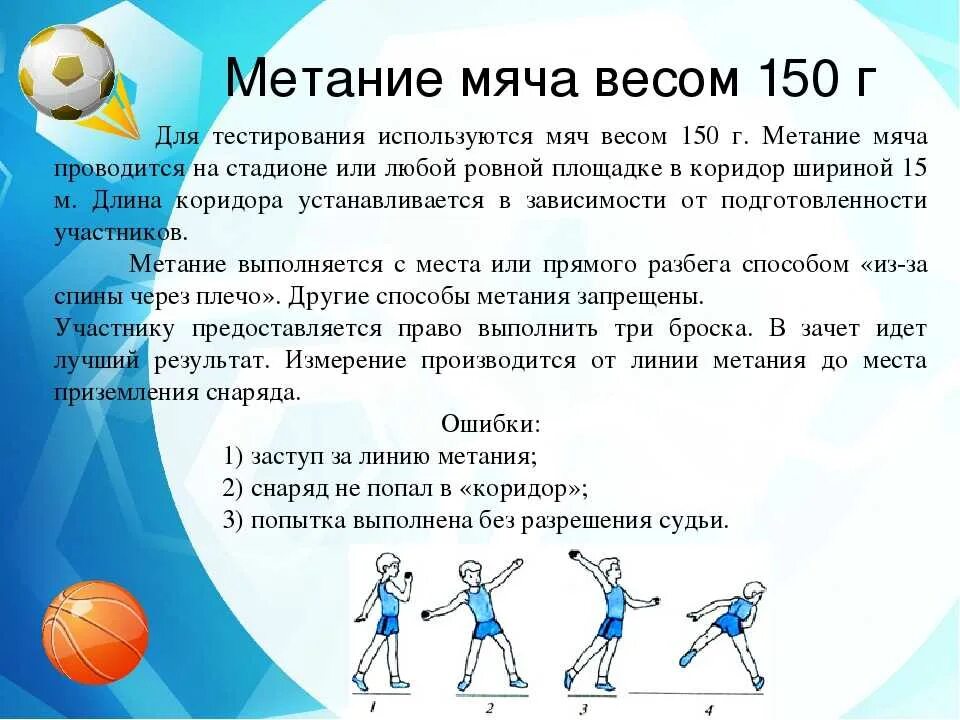 Из какого положения выполняется метание мяча. Техника метания мяча вес 150г. Техника метания мяча в цель и на дальность. Метание теннисного мяча на дальность 2 класс. Метание мяча весом 150гр.