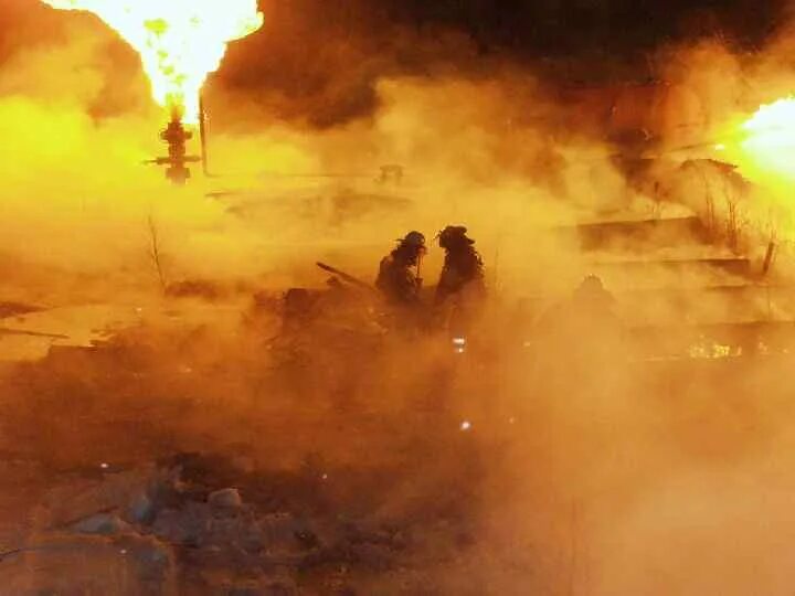 Тушение газовых и нефтяных пожаров. Тушение газовых и нефтяных пожаров