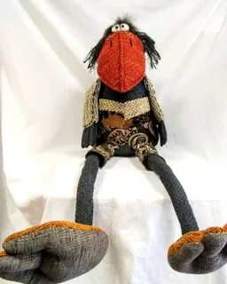 Мягкая игрушка ворона