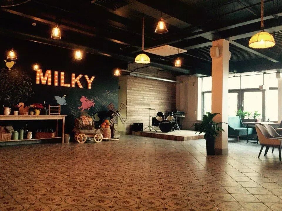 Milky Bar&Grill, bar, pub, Novomoskovsk, Mayakovskogo Street, 21 - Yandex Maps