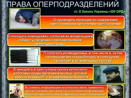 Действия при задержании правонарушителя