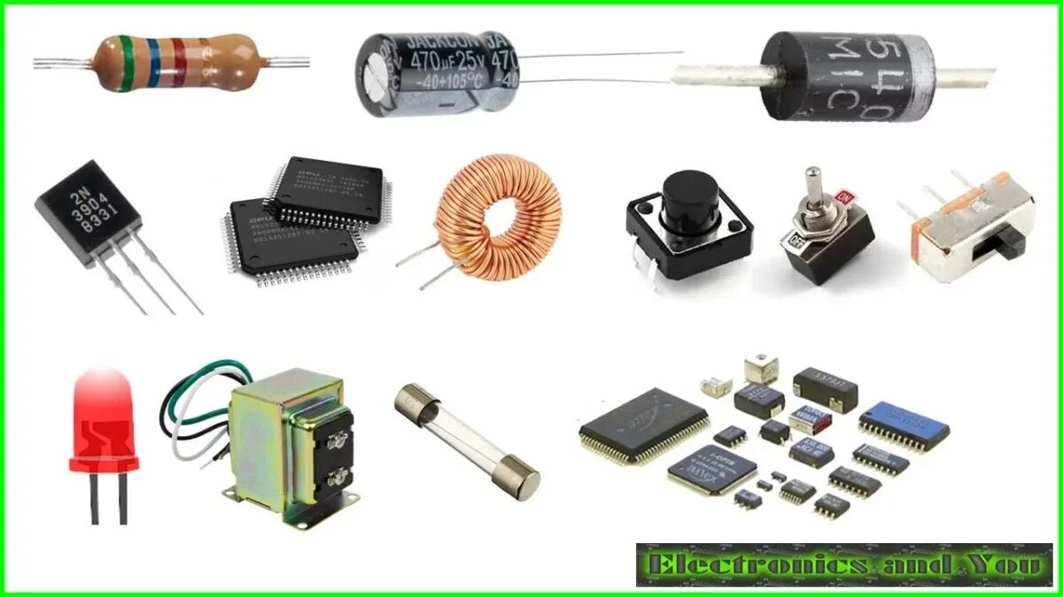 Computer components. Japan electronic components. Basic components. Basic components. Структура basic.
