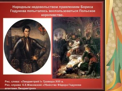 Въезд лжедмитрия 1 в москву