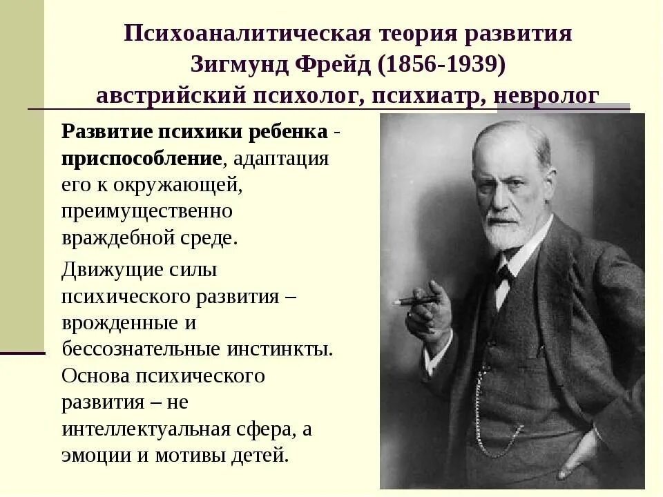 Психоаналитические теории психического развития: теория з. Фрейда.. Психоаналитические теории развития личности Зигмунда Фрейда дети.