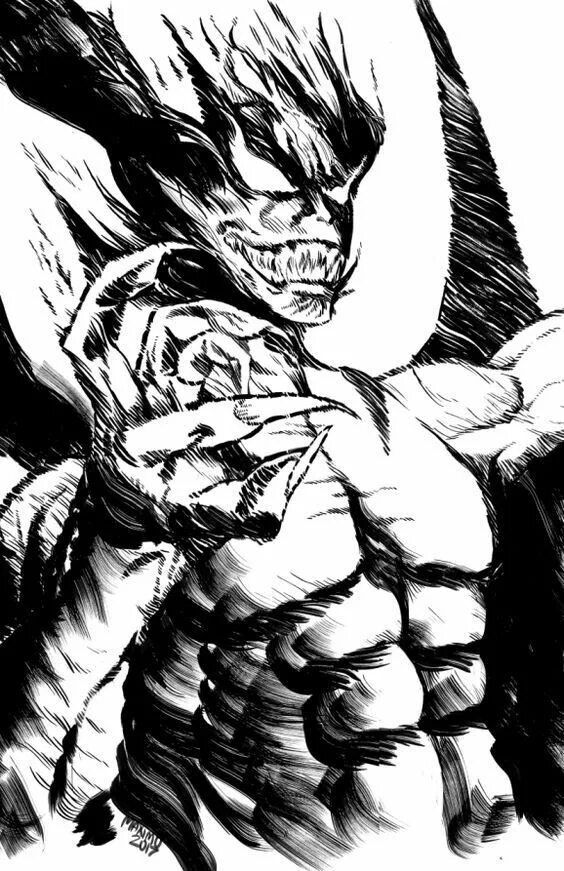 Реманга демон. Девилмен Манга. Сатана Devilman Manga.