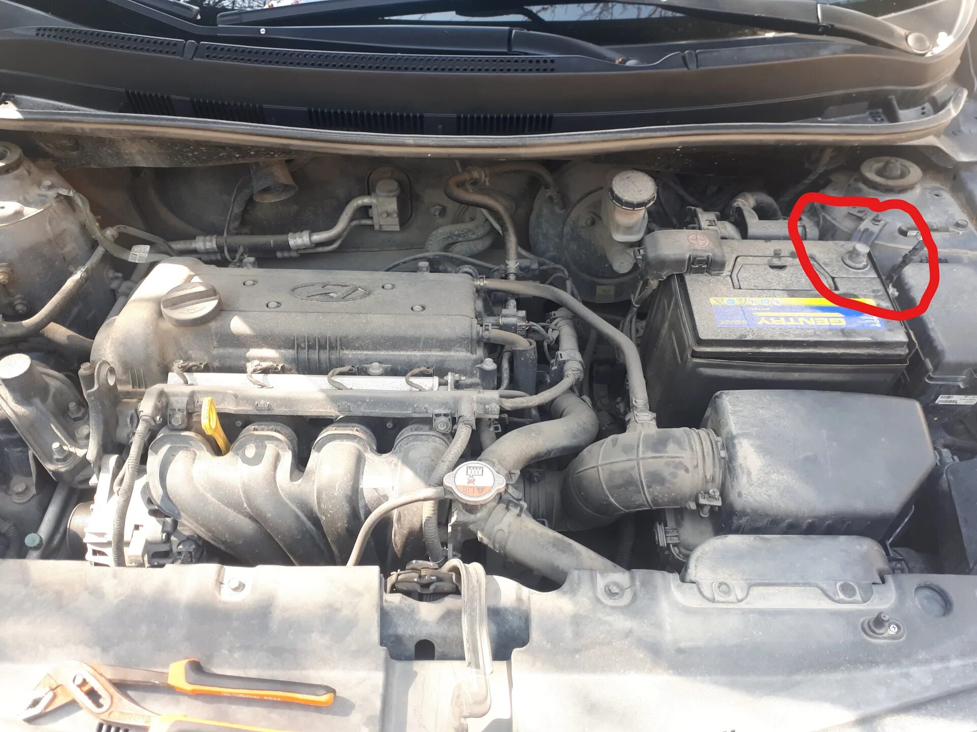 Чистка дроссельной заслонки Hyundai Solaris, 1,6 л, 2014 года своими руками DR