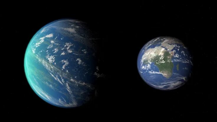 Newly Discovered Planets May Host Infrared Based Life Planets art, Space artwork
