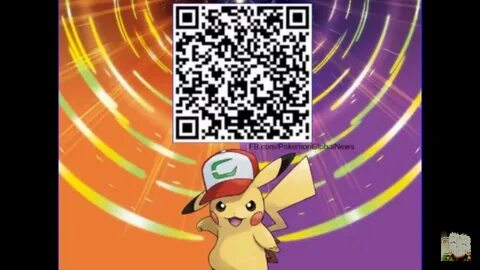 is the QR code for Ash hat Pikachu in Pokémon ultra sun and Ultra Moon!!!.....