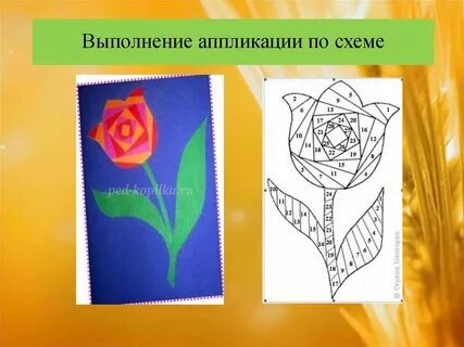 Последовательность аппликации