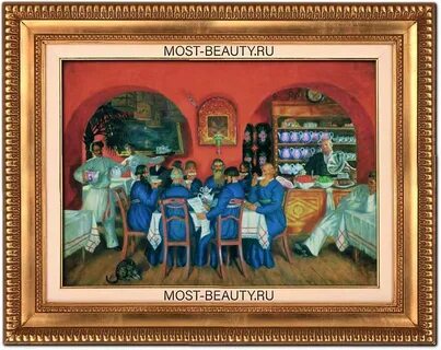 Картина кустодиева московский