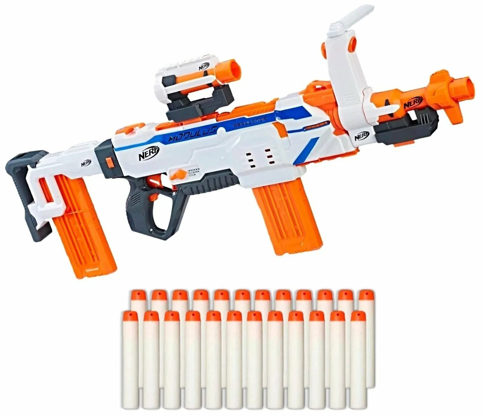 Nerf modulus. НЕРФ Модулус. Нёрф бластеры Модулус. Nerf Modulus Regulator. НЕРФ Модулус приклад.