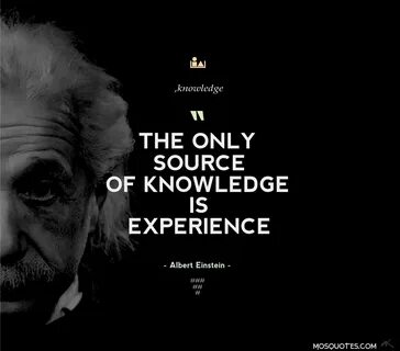Knowledge experience