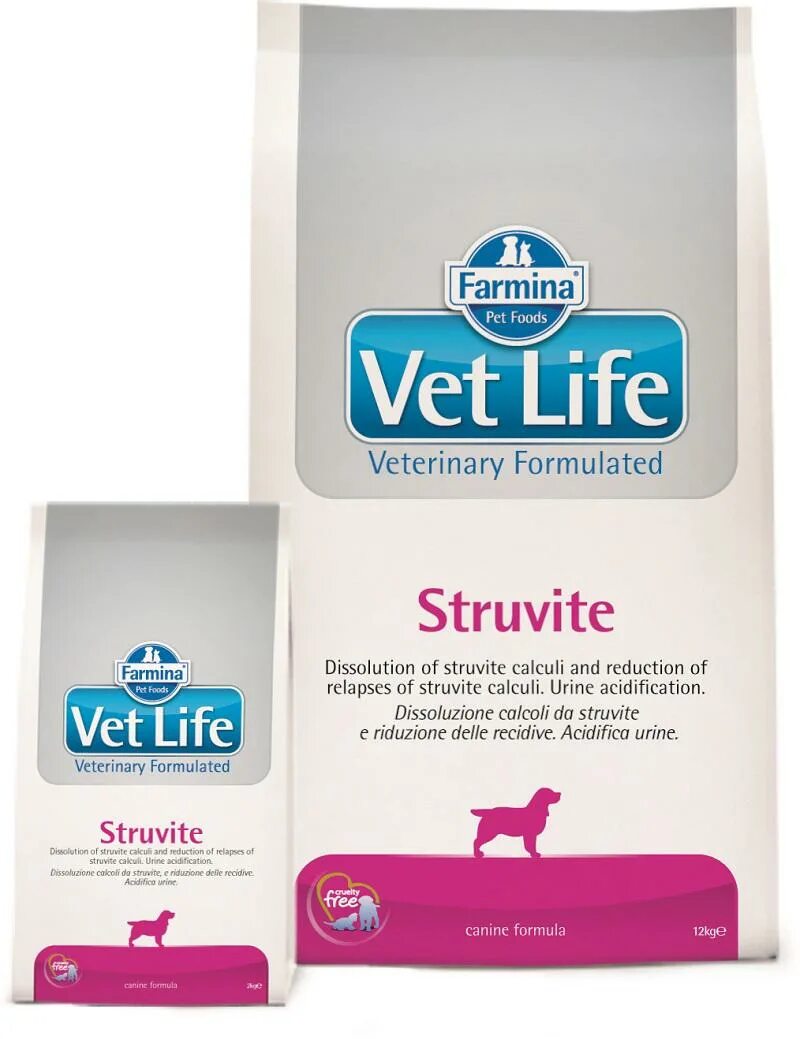 Struvite для кошек купить. Фармина Струвит для собак. Корм для собак Farmina vet Life при мочекаменной болезни. Корм Фармина Струвит. Фармина менеджмент Струвит 2кг.