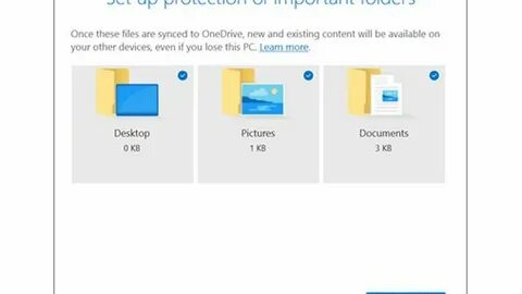 Setup folders