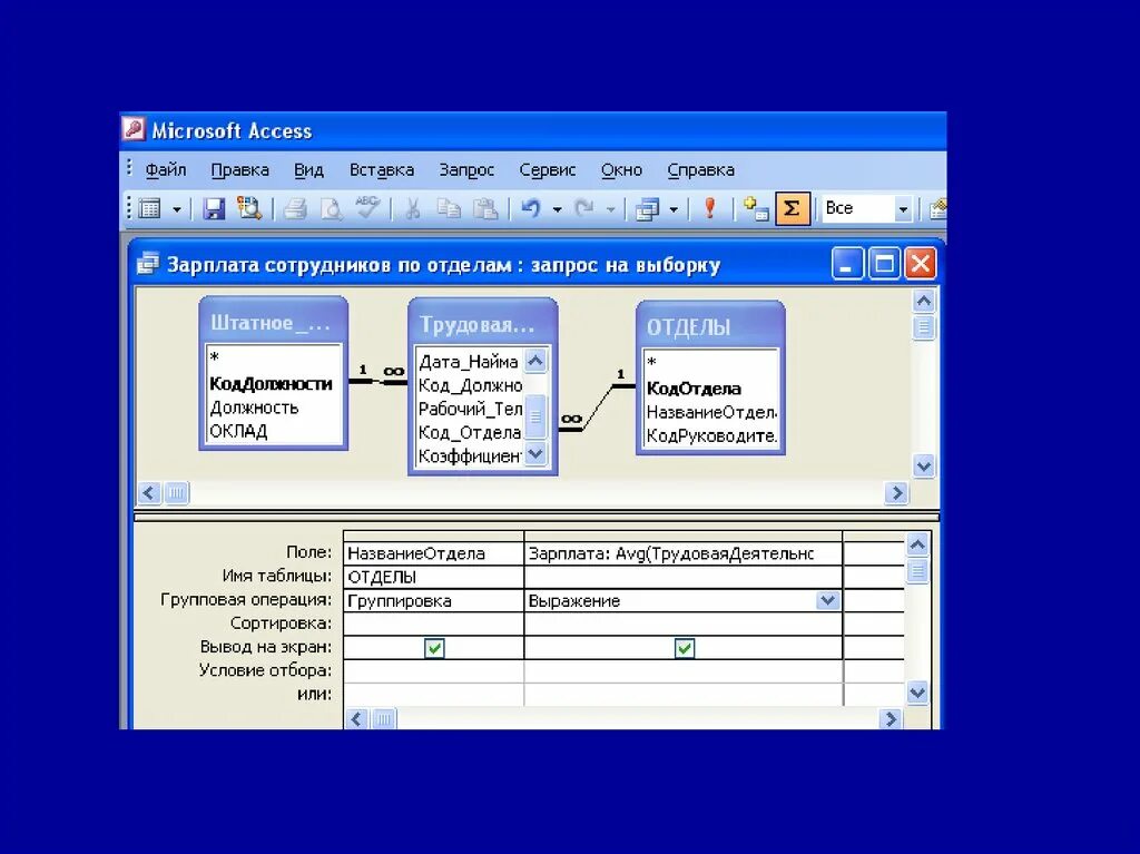 Access high. Запросы базы данных access. запросы в субд access. база данных делопроизводство. запросы в бд access примеры.