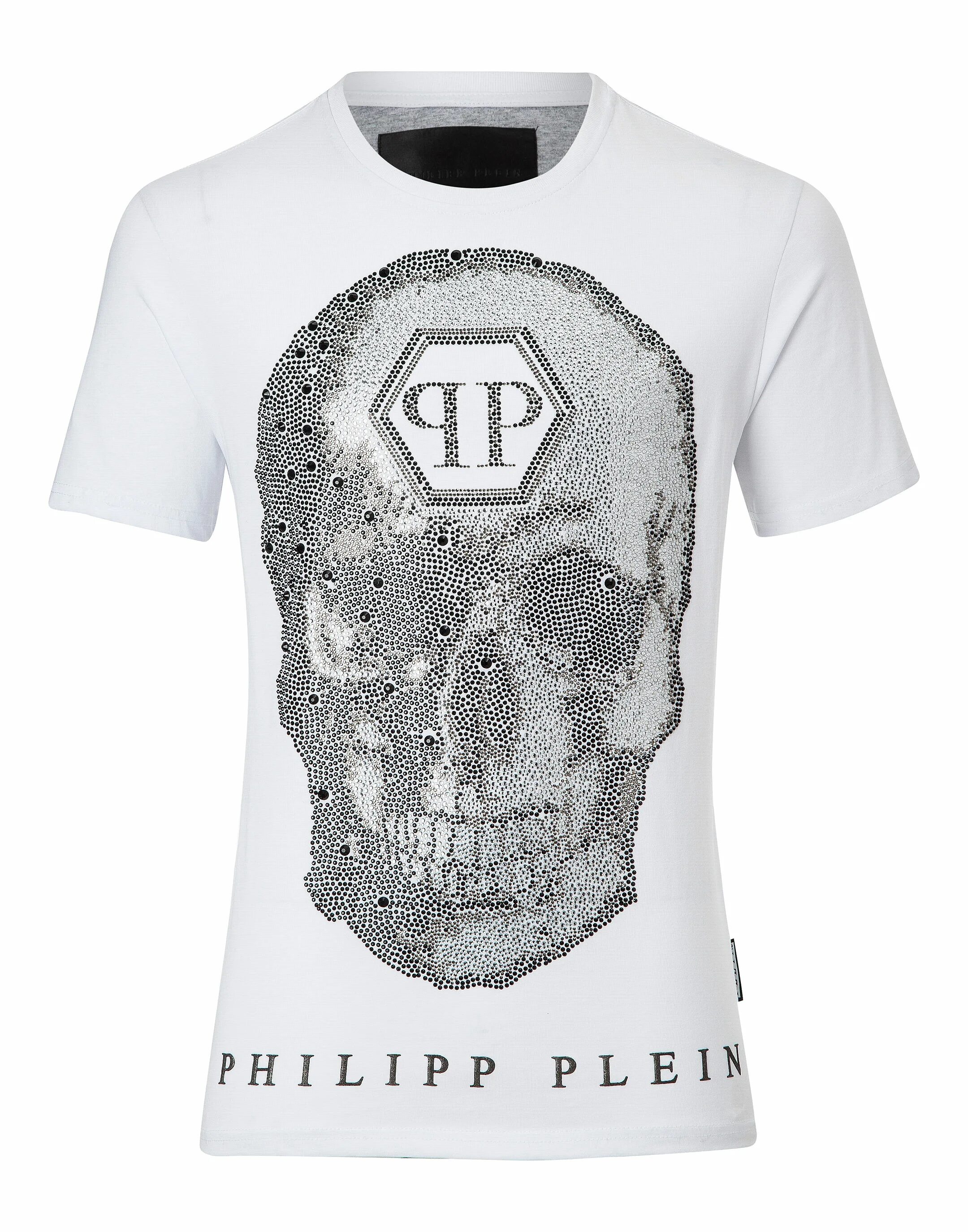 Филип плейн сайт. Philipp plein t Shirt. Филип Плейн футболка с черепом. Белая футболка Филип Плейн. Philipp plein t-Shirt Round Neck SS.