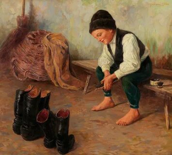 Почищенные сапоги