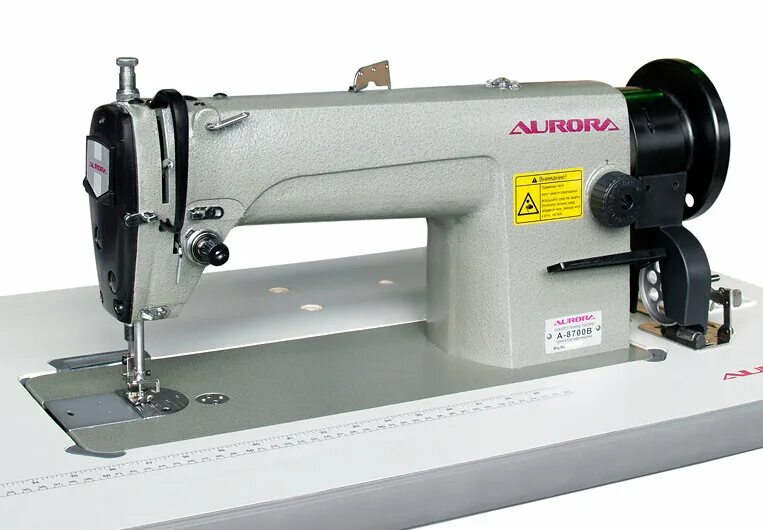 Прямострочная швейная машинка. Промышленная швейная машинка Aurora a 8700. Прямострочная Промышленная швейная машина Aurora a-8700eh.