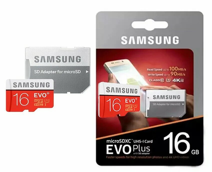Карта памяти MicroSDXC Samsung PRO 64Gb Class10 SD адаптер: купить по цене 890 р