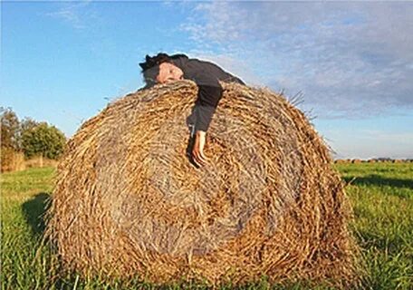 Мне приходилось ночевать в стогах