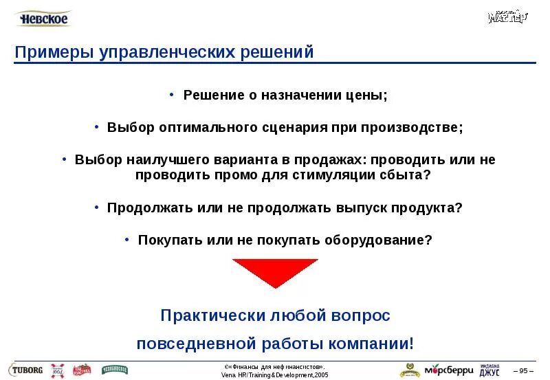 Управленческие задачи примеры. Примеры управленческих решений. Управленческий пример.