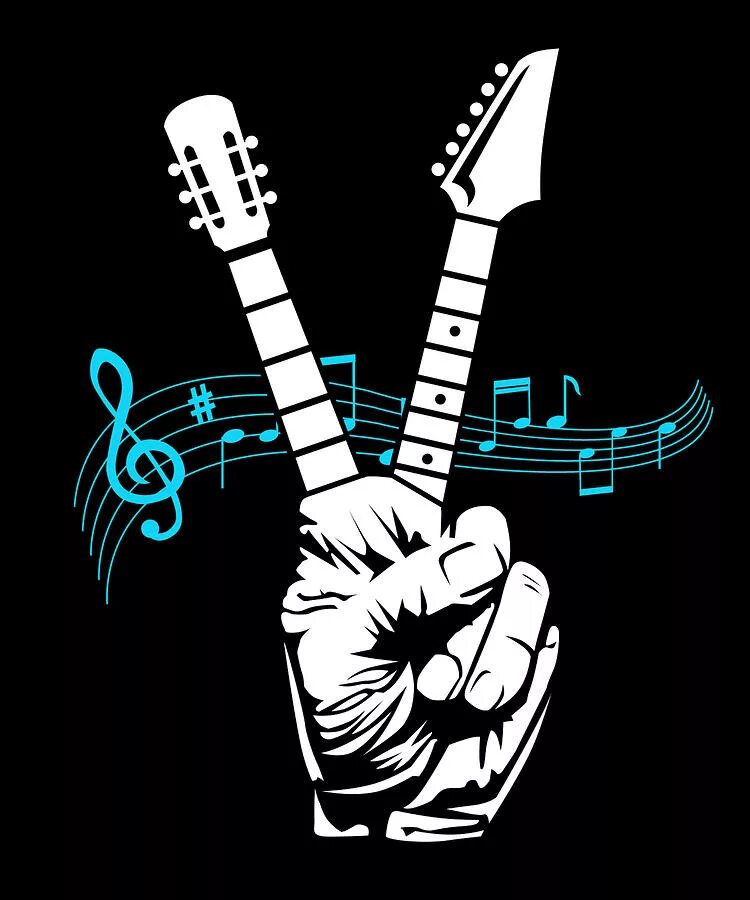 красивые электрогитары. рок на рабочий стол. музыкальная тематика. заставка в стиле рок. электрогитара арт 262-бл.