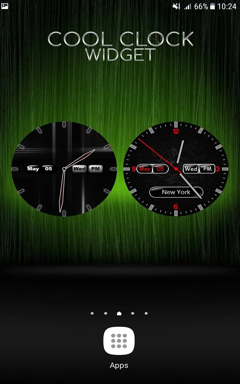 Time widget