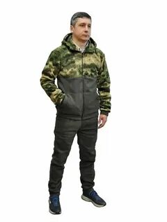 Флисовый костюм мох