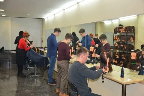 Moscow barbering school