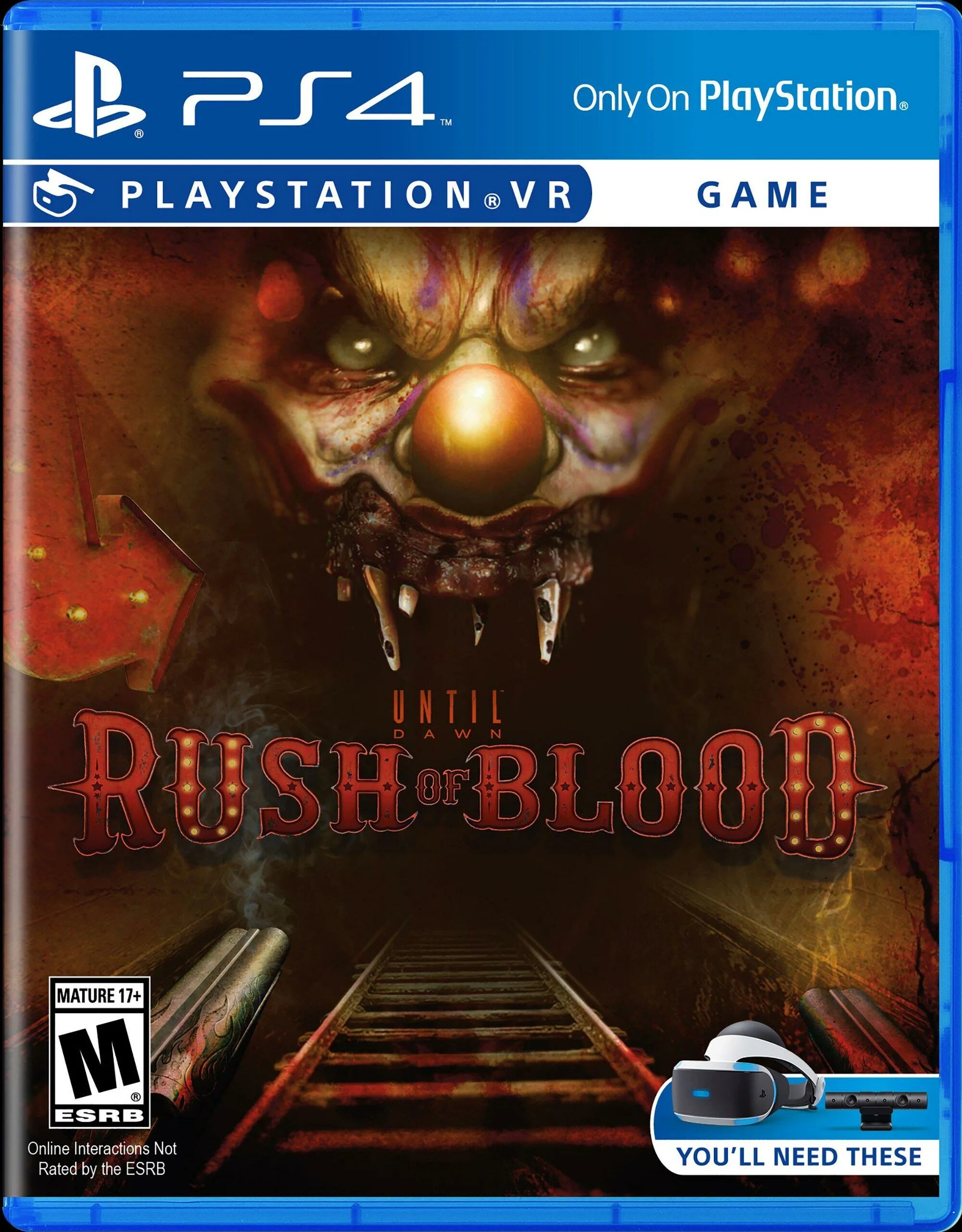 Хоррор игры пс4. Игра until Dawn Rush of Blood на ps4. Ps4 VR игры.