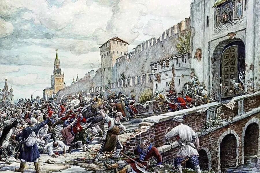 1 июня 1648. Соляной бунт 1648 Лисснер. Лисснер восстание в Москве 1648. Соляной бунт в Москве 1648.