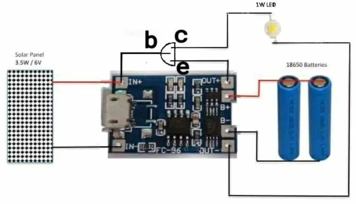 Микросхема cl4056d схема подключения TP4056 Lithium Ion Battery Charger Battery charger circuit, Lithium battery char