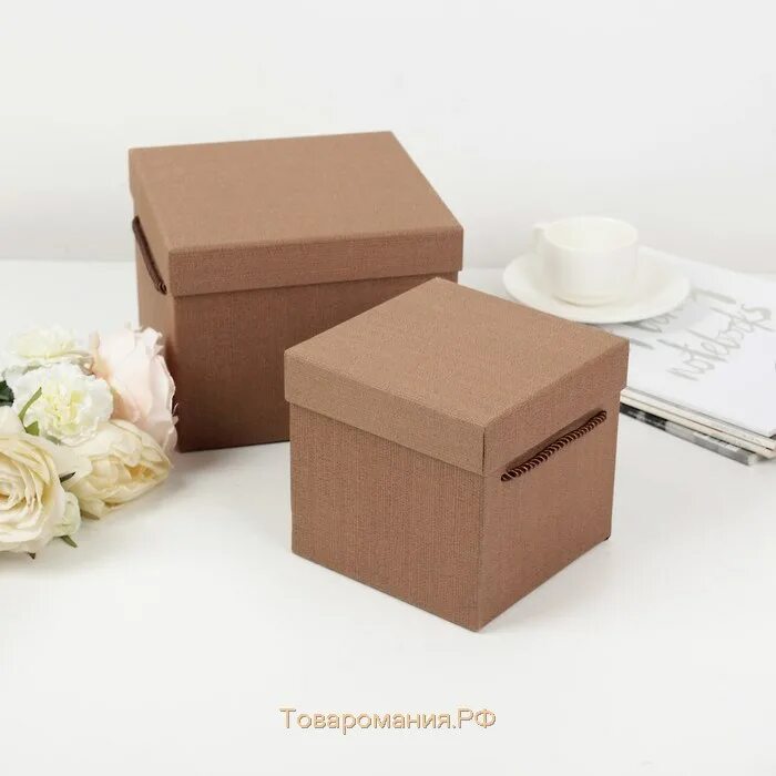 Коробка из нескольких коробок. Ivit-2 коробка. двойная коробка. коробки 25х25. коробка 14х11.
