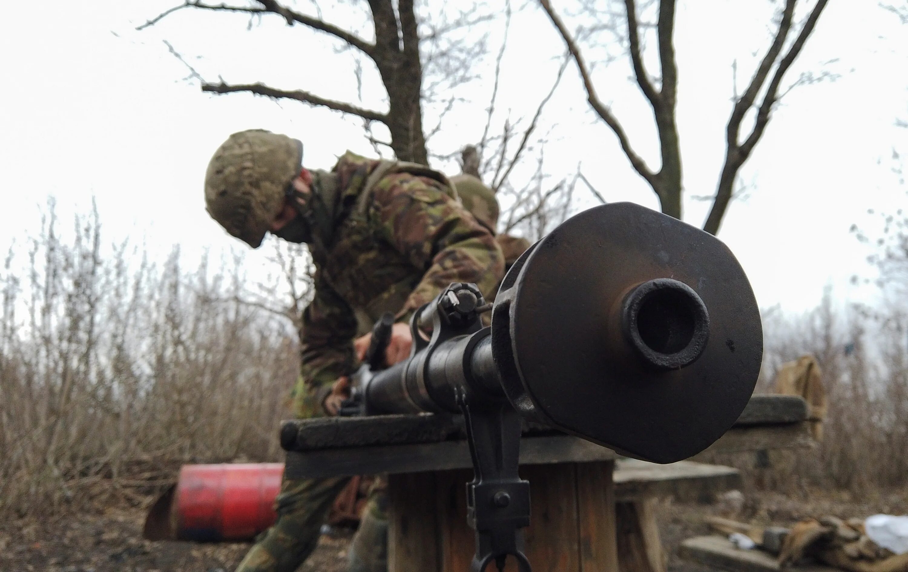 Обстановка на фронте с подолякой. Минометный огонь Украины.