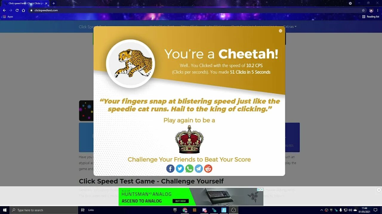 Спид клик тест. Cheetah click Test. Клик тест 5 секунд. Клик тест.