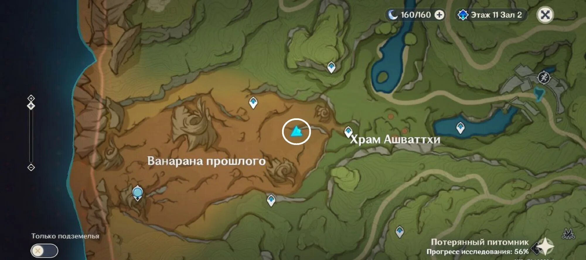 Направляйтесь в храм ашваттхи вода. Сундуки геншин. ванарана прошлого маги бездны. храм ашваттхи сундуки. сумеру ванарана прошлого.