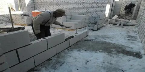 Межкомнатные стены из газоблока