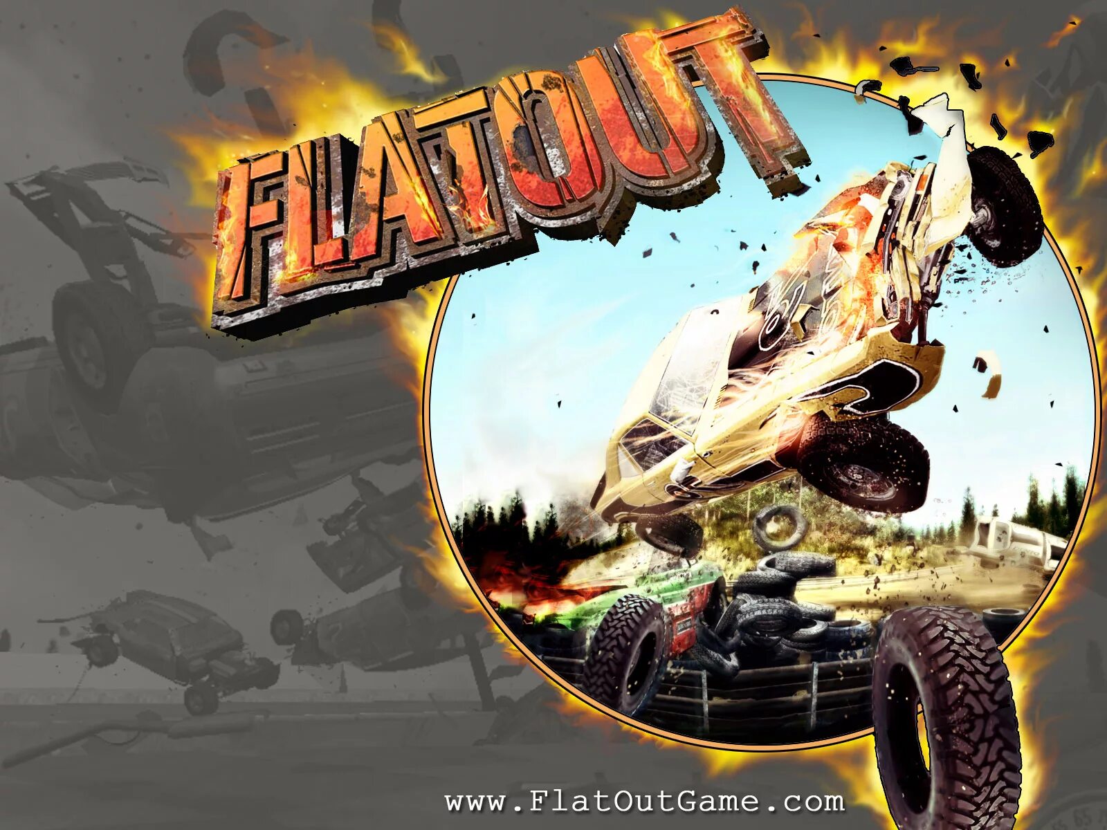 Flat out 1. Игра FLATOUT. FLATOUT 1. Флатаут гонки. Гонки флэт аут.