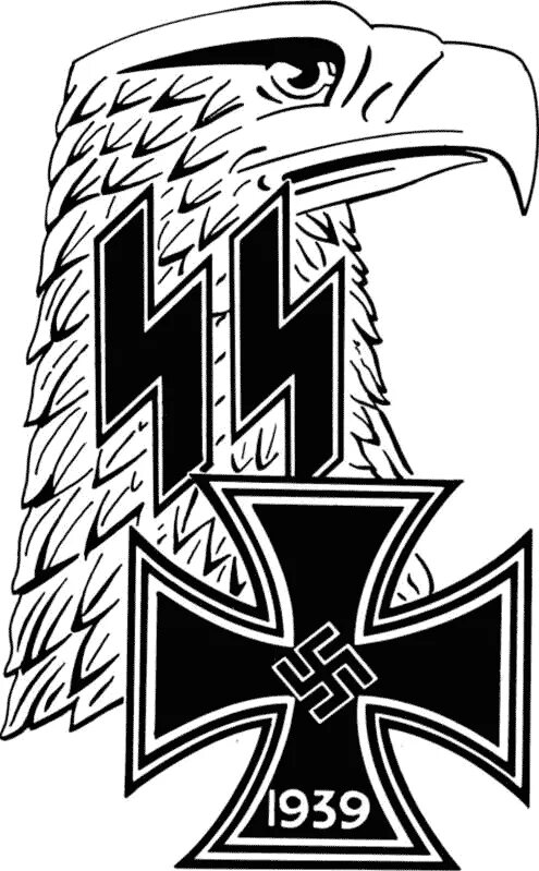 Https сс. Символика Ваффен СС. СС третий Рейх символика. Нацистская символика 3 рейха СС. Символика гестапо СС.