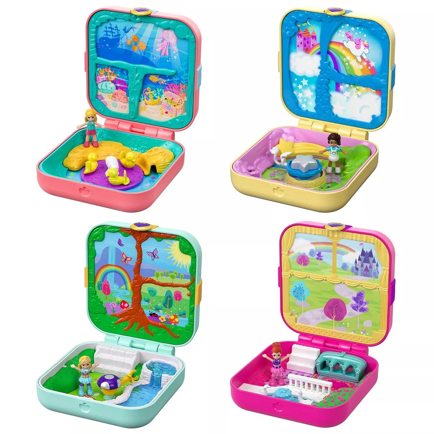 Кукла Polly Pocket "мини-мир", gdk76. Набор игровой Polly Pocket мини-мир. Игровой набор Mattel Polly Pocket "мини-мир",. Сундучок Полли покет. Наборы маленьких игрушек