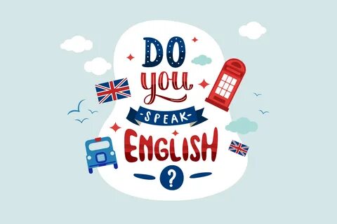 To my they spoke english