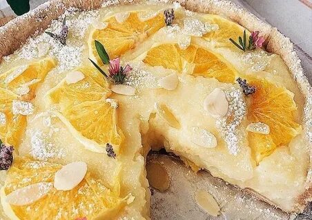 Песочный с апельсинами