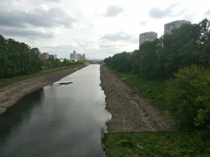Москва река тушино