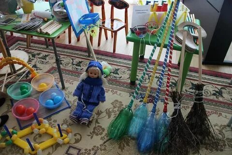 Выносной материал для прогулок в детском саду
