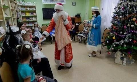 Утренник в библиотеке