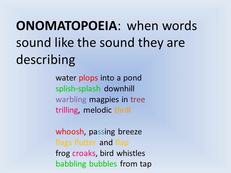 Onomatopoeia examples. Onomatopoeic words. onomatopoeia words. sound imitation примеры. ономатопея в английском.
