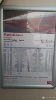 Какие поезда адлер санкт петербург